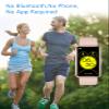 Cloudpoem Fitness Tracker No Bluetooth No APP/Phone Required, Fitness Watch for Men Women Parents Pedometer Watch with Sleep Tracker Steps Counter Alarm Clocks IP68 Waterproof (Pink) view 2
