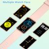 Cloudpoem Fitness Tracker No Bluetooth No APP/Phone Required, Fitness Watch for Men Women Parents Pedometer Watch with Sleep Tracker Steps Counter Alarm Clocks IP68 Waterproof (Pink) view 3