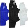 Roar Kids Brazilian Jiu Jitus Gi Pants BJJ Kimono Pants MMA Grappling BJJ Gi Pant Martial Arts and Kick Boxing (C0, Black) view 1
