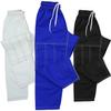 Roar Kids Brazilian Jiu Jitus Gi Pants BJJ Kimono Pants MMA Grappling BJJ Gi Pant Martial Arts and Kick Boxing (C0, Blue) view 1