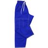 Roar Kids Brazilian Jiu Jitus Gi Pants BJJ Kimono Pants MMA Grappling BJJ Gi Pant Martial Arts and Kick Boxing (C0, Blue) view 3