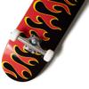 [CCS] Flames Skateboard Complete Black/Red 8.00" view 4
