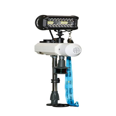 Basin Boat Lighting-BrightBird +NAV 120W/12,000 Lumens 3-PIN SmartBird Safety Lighting System USCG 2nm Nav light, 105db Horn, USB Port, Key Fob remote NEW iOS/Android app (not included)