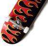[CCS] Flames Skateboard Complete Black/Red 8.25" view 4