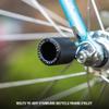 Portland Design Works Eyelet Front Light Mount - Adjustable Bicycle Lights Front and Rear, Headlight Eyelet Mount for Bike, Silver view 3