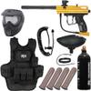 Action Village Kingman Spyder Victor Heavy Gunner Paintball Gun Package Kit (Gloss Gold)