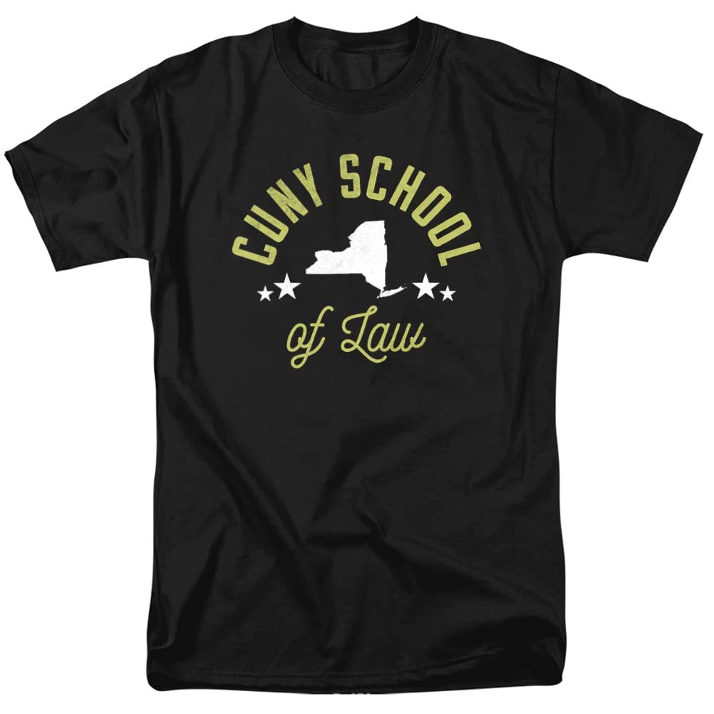 CUNY School of Law Official Stars Unisex Adult T Shirt,CUNY School of Law, 4X-Large