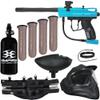Action Village Kingman Spyder Victor Legendary Paintball Gun Package Kit (Gloss Teal) view 1