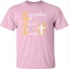 5X-Large Pink Unisex Faith Forwarding All Issues to Heaven Jesus Christian T-Shirt view 3