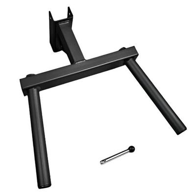 PRx Performance Y-Bar Dip Station Handles for Profile ONE 2x3 & PRO 3x3 Squat Racks, USA Made, Rack Mounted Dip Bar Attachments for Strength Training (3x3 Dip Station)