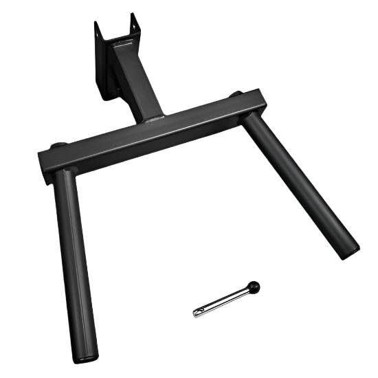 PRx Performance Y-Bar Dip Station Handles for Profile ONE 2x3 & PRO 3x3 Squat Racks, USA Made, Rack Mounted Dip Bar Attachments for Strength Training (3x3 Dip Station)