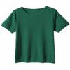 Ailaile Womens Short Sleeve Sweaters Tops Summer Thin Pullover Cotton Knit Shirt Crew Neck Lightweight Pointelle Blouse Green view 4