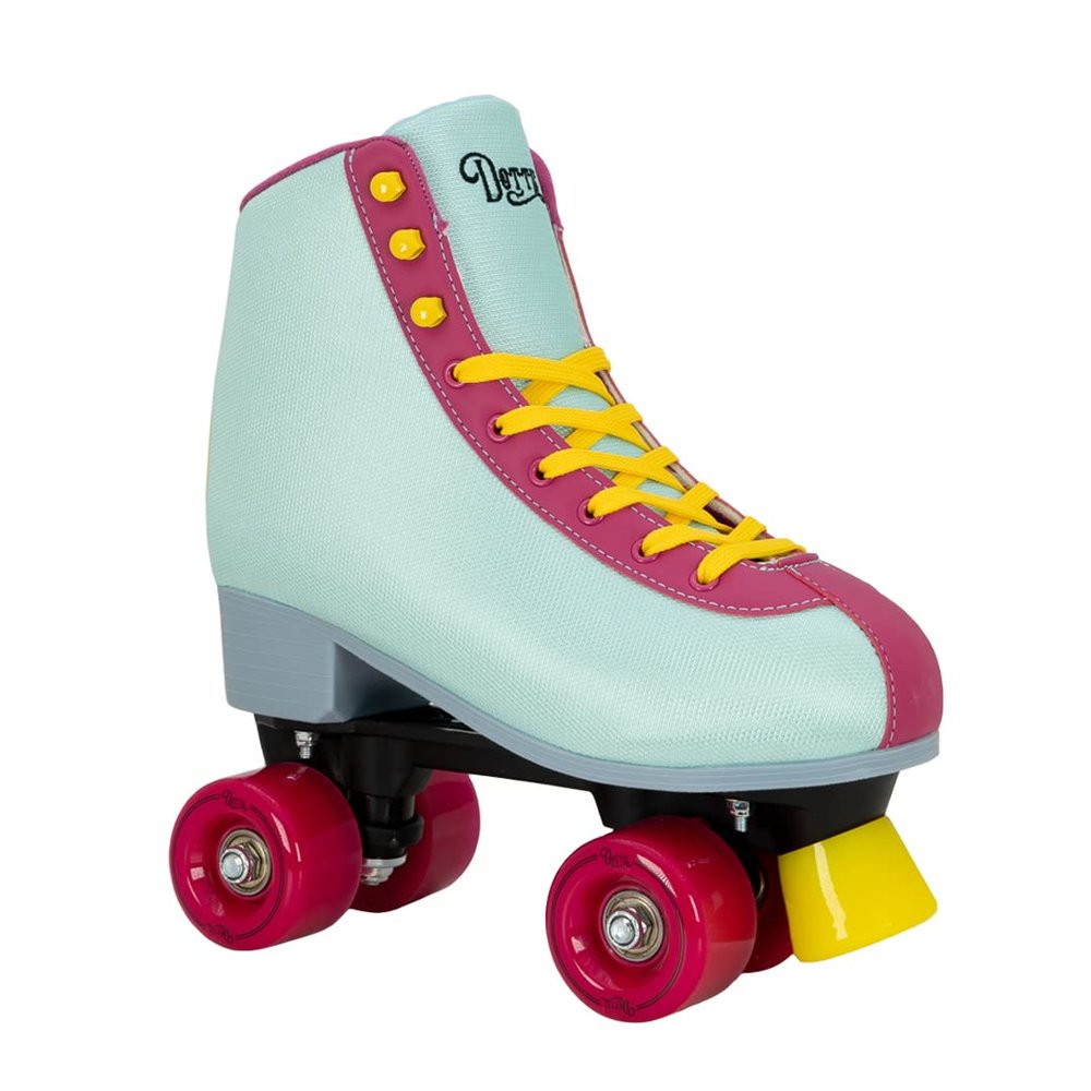 Lenexa Dottie Roller Skates - Indoor/Outdoor Skates for Women & Kids - Ladies' 11, Blue