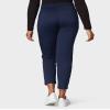32 DEGREEES Women's Ultra Comfy Everyday Pants| Adjustable Drawstring | 4-Way Stretch | Modern-Fit | Office, Dress Blue, Medium view 4