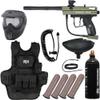 Action Village Kingman Spyder Victor Heavy Gunner Paintball Gun Package Kit (Gloss Olive)