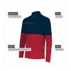 Holloway Momentum Team 1/4 Zip Pullover, Scarlet/Navy, 2XL view 4