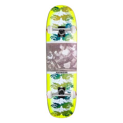 Madness Skateboard Assembly Desperatre Eyes Super Sap Green 8.375" x 31.8" Complete
