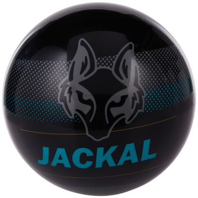 Motiv Jackal Pixel Spare Bowling Ball - Black/Aqua 15lbs