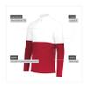 Holloway Momentum Team 1/4 Zip Pullover, Scarlet/White, 4XL view 3