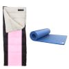 Sleeping Bag and Pad Set  Lightweight 0.5-Inch-Thick Waterproof Camping Mat and 2-Season Otter Tail Sleep Bag by Wakeman Outdoors view 1