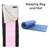 Sleeping Bag and Pad Set  Lightweight 0.5-Inch-Thick Waterproof Camping Mat and 2-Season Otter Tail Sleep Bag by Wakeman Outdoors view 2