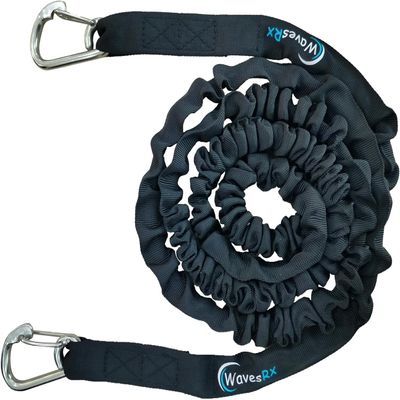 AnchorMate Bungee Line 7-14 Ft | Boat Bungee Lines for Boats, PWCs & Kayaks | Absorbs Shock from Swells & Wind, Prevents Anchor Dislodging | Perfect for Anchoring, Mooring & Tethering