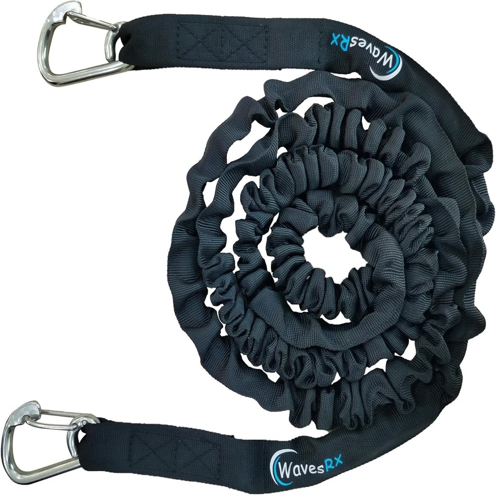 AnchorMate Bungee Line 7-14 Ft | Boat Bungee Lines for Boats, PWCs & Kayaks | Absorbs Shock from Swells & Wind, Prevents Anchor Dislodging | Perfect for Anchoring, Mooring & Tethering