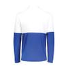 Holloway Momentum Team 1/4 Zip Pullover, Royal/White, XL view 3