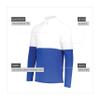 Holloway Momentum Team 1/4 Zip Pullover, Royal/White, XL view 4