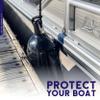 BISupply Boat Bumpers for Docking - Boat Fenders 4 Pack 22.8 x 7.8in Buoys with 2 Fender Lines and 12in Inflator Pump view 4