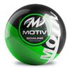 On The Ball Bowling Motiv Velocity Spare Bowling Ball - Black/Lime 15lbs view 1