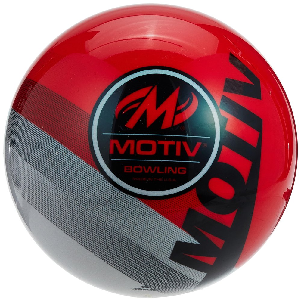 Motiv Velocity Spare Bowling Ball - Red/Grey 8lbs