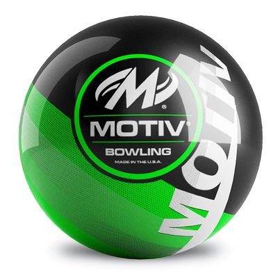 Motiv Velocity Spare Bowling Ball - Black/Lime 10lbs