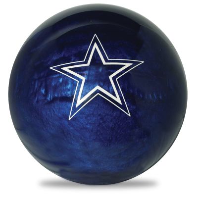 KR Strikeforce NFL Dallas Cowboys Undrilled Polyester Bowling Ball - Available in 8, 10, 12, 14 & 15lbs (10)