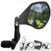 Hafny NEW Bar End Bike Mirror, HD Automotive Grade Glass Lens, Large Surface, Shatterproof, Multi-Angle Adjustable, E-Bike Mirrors (HF-M903RB-FR08) (HF-M903RS-FR08 (Right Side, Silver Glass)) view 1