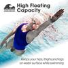 Pull Buoy Swim Training Leg Float for Adults & Youth | Swimming Pool Strokes & Upper-Body Strength EVA & BPA Free (Black) view 4