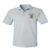 ALLNTRENDS Miami Police Polo Shirt Embroidered Policemen Law Enforcement Officer Shirt (L, Sporty Grey) view 1