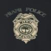 ALLNTRENDS Miami Police Polo Shirt Embroidered Policemen Law Enforcement Officer Shirt (L, Sporty Grey) view 2