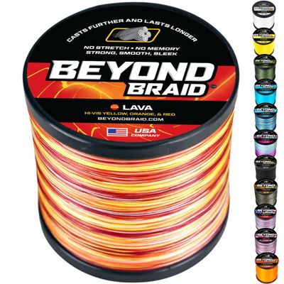 Beyond Braid Lava 500 Yard Spool 15LB