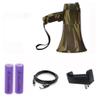 ZZTWER Handheld Megaphone Camouflage Megaphone, Portable Multifunction Bullhorn Speaker Rechargeable with LED Flashlight Adjustable Volume Control Coach & Referee Megaphones Bullhorn view 2