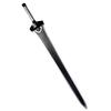 New Sword Art Online Foam Sword Kirito Elucidator Dark Repulser Yuuki Asuna LARP Xmas Halloween (Kirito's Black Large Sword) view 1