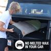 Ho Stevie! Canvas Surfboard Bag Cover - No Melted Wax on Car - Sun/Ding Protection (Black/Gray/Green, 9'0") view 4
