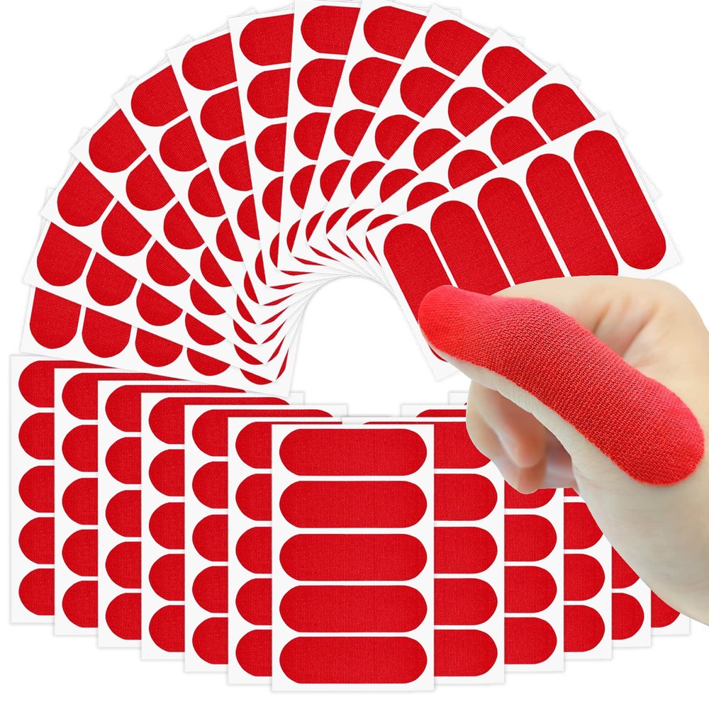 Birllaid 120PCS Bowling Thumb Tape Bowling Finger Tape, Red Bowling Tape Thumb for Bowlers, Bowling Accessories for Men Women Sport