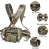 MDSTOP Hunting Fanny Pack, Waist-Pack Style Hunting Pack, Camo Hunting Fanny Waist Pack with Shoulder Straps and Harness Pouch, Available in Backpack and Lumbar Pack Styles view 4