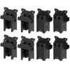 Toriexon Deer Blind Brackets, Outdoor 4 x 4 Platform Bracket, 14 Gauge Steel Elevator Brackets for Deer Stand, Hunting Blinds, Shooting Shack (8 Pack) view 1