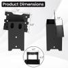 Toriexon Deer Blind Brackets, Outdoor 4 x 4 Platform Bracket, 14 Gauge Steel Elevator Brackets for Deer Stand, Hunting Blinds, Shooting Shack (8 Pack) view 2