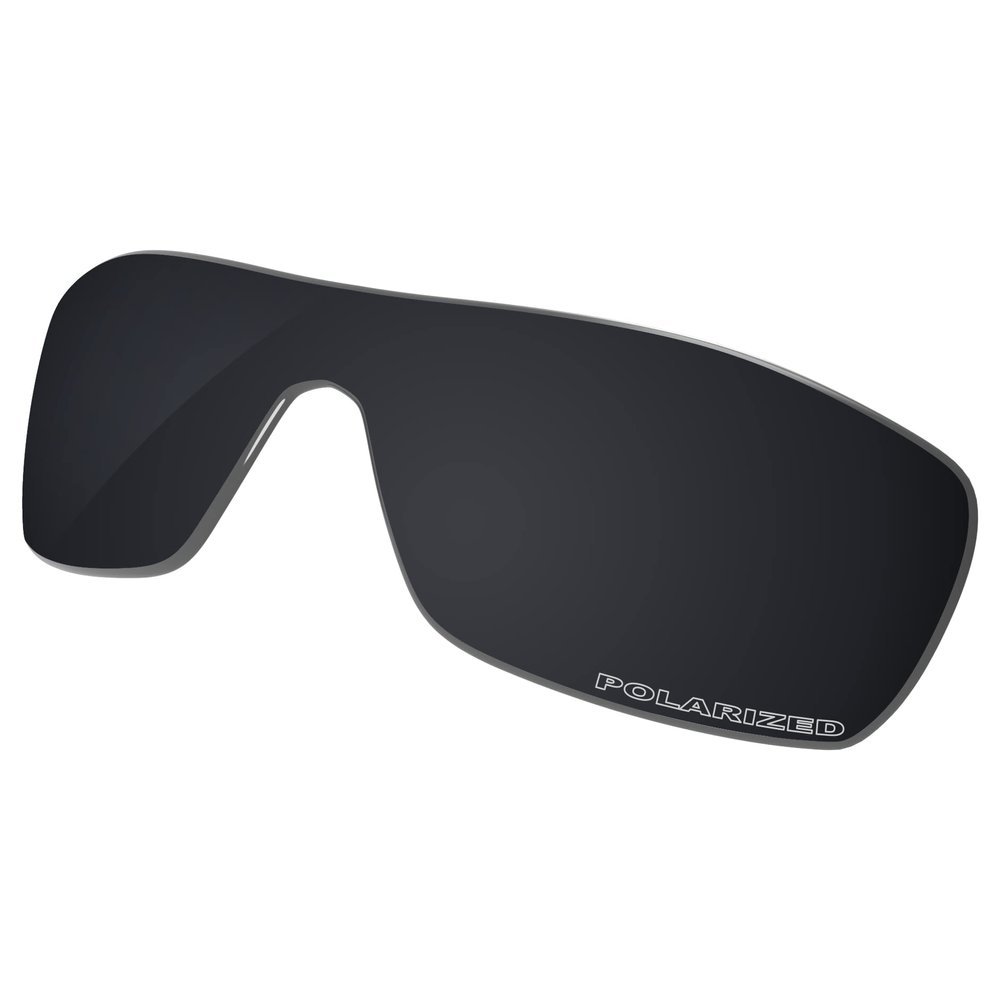 Galvanic Replacement Lenses Compatible with Oakley Batwolf OO9101 Sunglasses - Solid Black