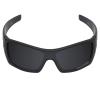 Galvanic Replacement Lenses Compatible with Oakley Batwolf OO9101 Sunglasses - Solid Black view 2