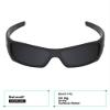 Galvanic Replacement Lenses Compatible with Oakley Batwolf OO9101 Sunglasses - Solid Black view 3