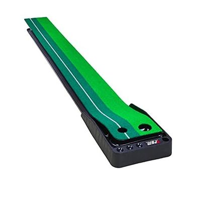 Golf Putting Green Mat Golf Training Aids Putter Trainer Interior Practice Set Putter Golf Practice Pad Home Office Backyard Indoor Outdoor Use (2.5m with Fairway)